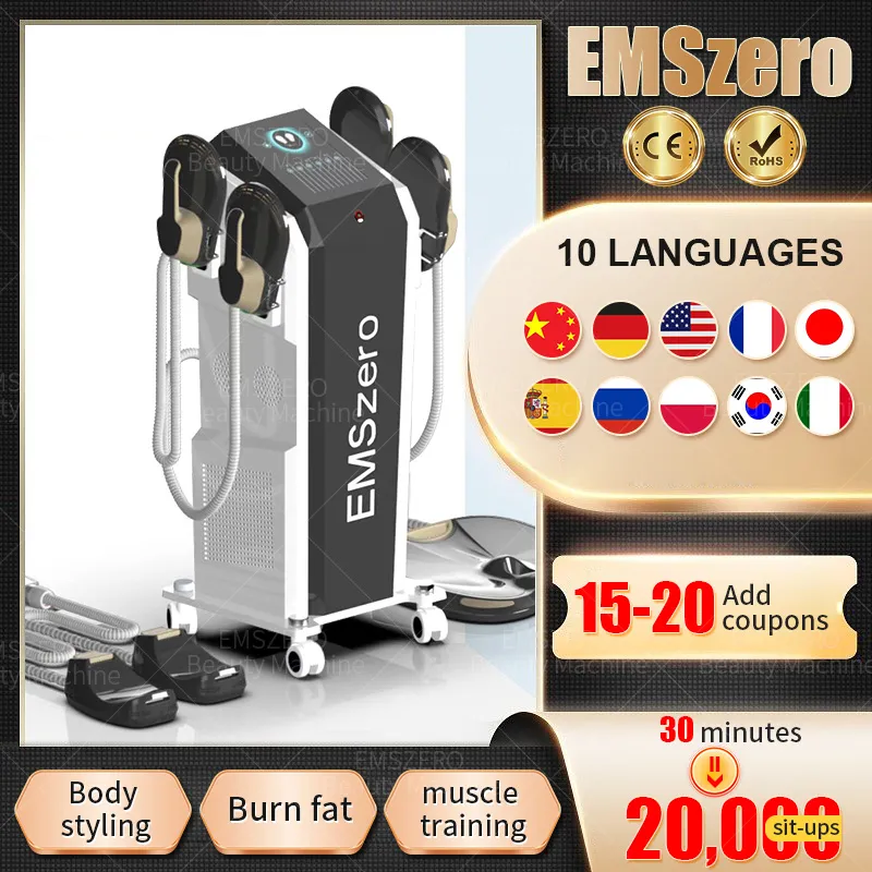 Black Friday 2022 DLS EMSlim Machine Burn Fat Body