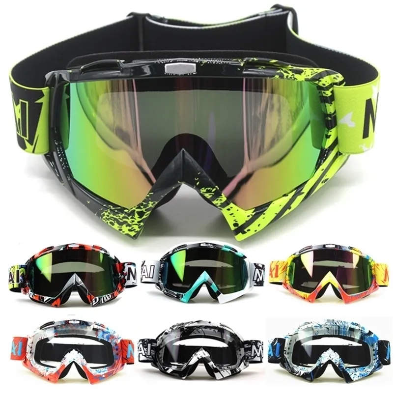 Óculos ao ar livre Nordson Óculos de motocicleta Ciclismo MX Off-Road Ski Esporte ATV Dirt Bike Racing Óculos para Fox Motocross Google 221019