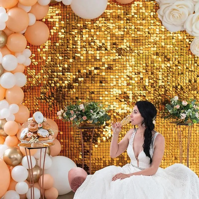 Decorazione Feste Bagliore Foil Paillettes Tenda Glitter Shimmer Parete  Matrimonio Fondali Lucidi Decorazioni Di Compleanno Sfondo Tende Da 8,41 €
