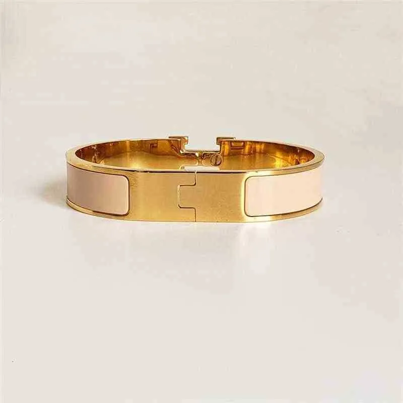 Hoogwaardige Designer Design Bangle roestvrij staal Gold Buckle Bracelet Fashion Jewelry Men and Women armbanden294K