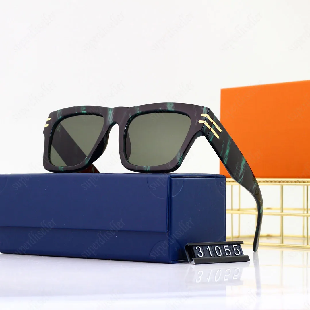 6 цветов солнцезащитные очки женщины дизайнер солнцезащитные очки мужские очки модные очки Adumbral Стеклянные квадратные очки Shades Feeglass Негабаритный декоративный