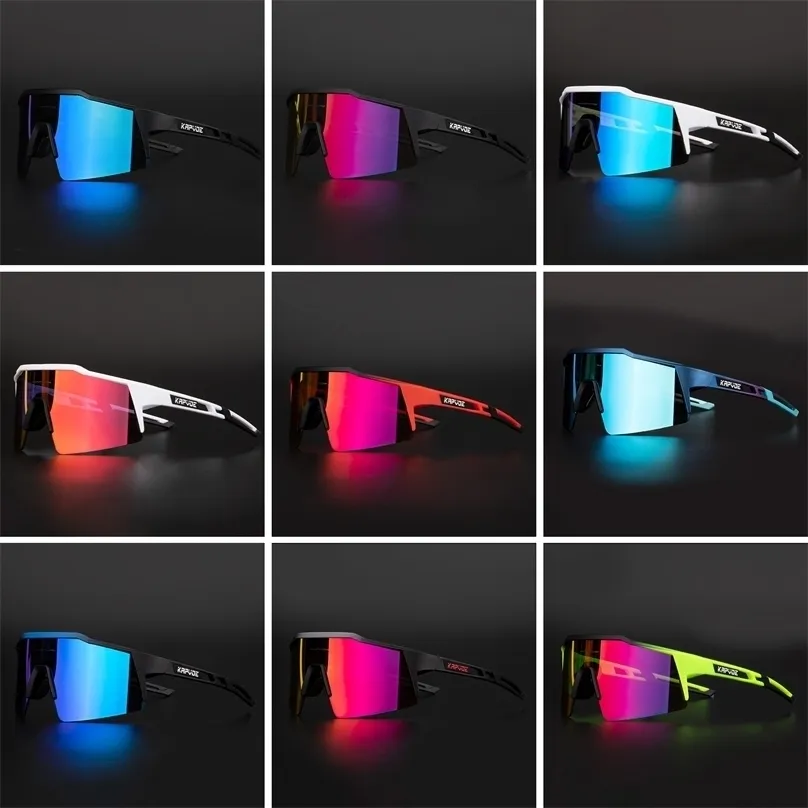 Outdoor Eyewear UV400 Polarized Cycling Glasses Pochromic Men Women Sunglasses Sports Windproof Goggles MTB Bike 221019