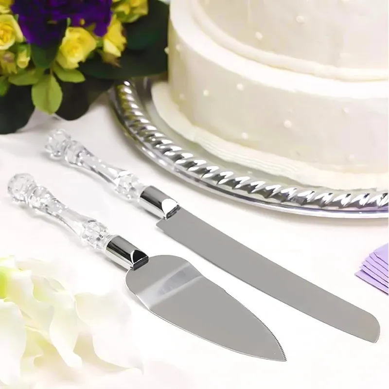 Stainless Steel Knife Shovel Pizza Bread Knife Wedding Supplies Cake Tool Shovel Baking Tools LX5201