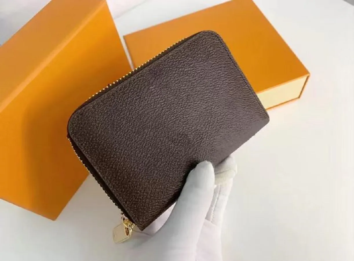 Hochqualität Designer Brieftaschen Geldbörsen Mode Kurzzippy Brieftasche Monogramm