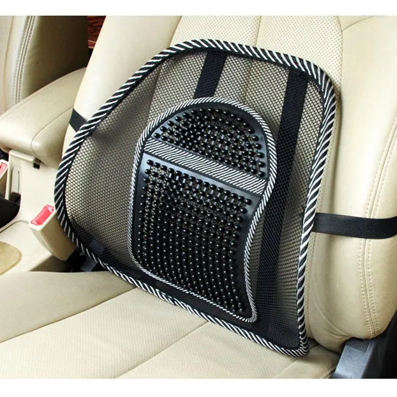 Car Seat Covers Loin Air-permeable Cushion Massage Backrest Office Large Size Interior Accessories