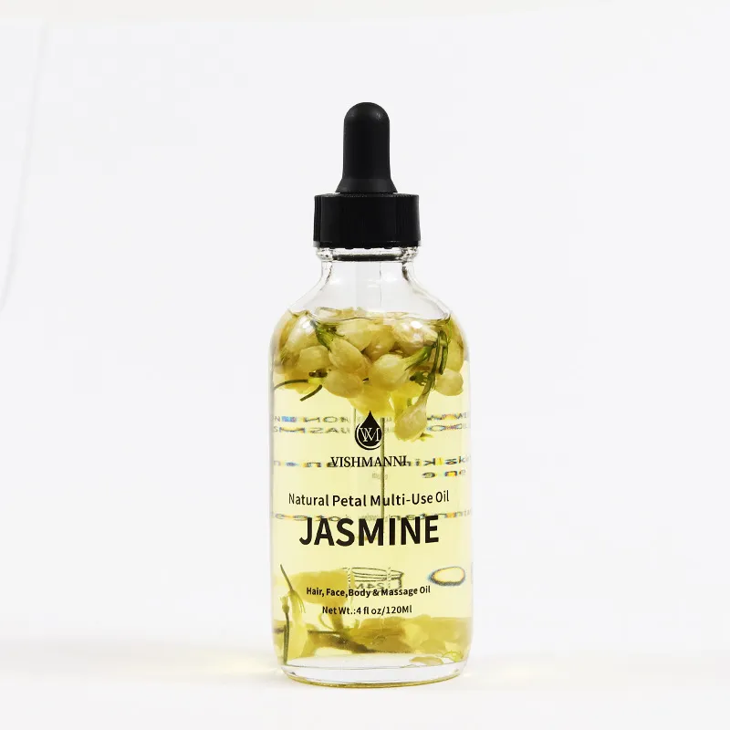 120 ml Verbund ätherische Öl Rosen Jasmin Lavendelkörpermassage Hautpflege Aroma Diffusionswährung in gemeinsamen Verwendung organischer Extraktionöle