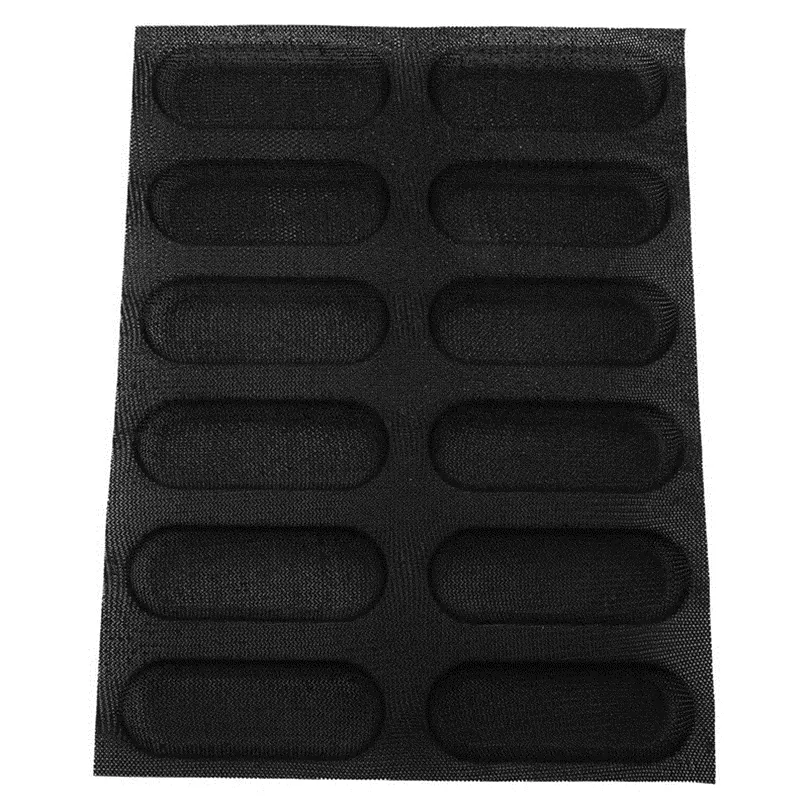 Moule à baguette en silicone antiadhésif perforé moule à pain français formes moules pour chiens revêtements de cuisson tapis moule 220601