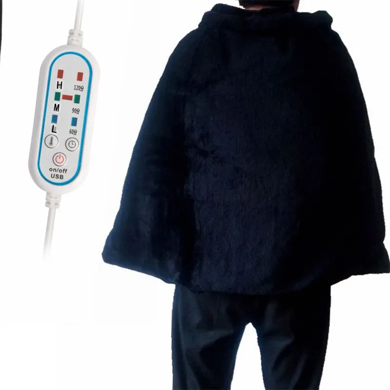 Portable USB Heated Throw Blanket Kmart With Thermostat And 3 Heat