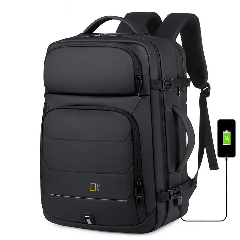 أكياس مدرسية NG 17 حقيبة تحمل على الظهر المحمول USB شحن حقيبة أعمال متعددة الوظائف مضادة للسرقة Daypack Mochila Schoolbag 221020