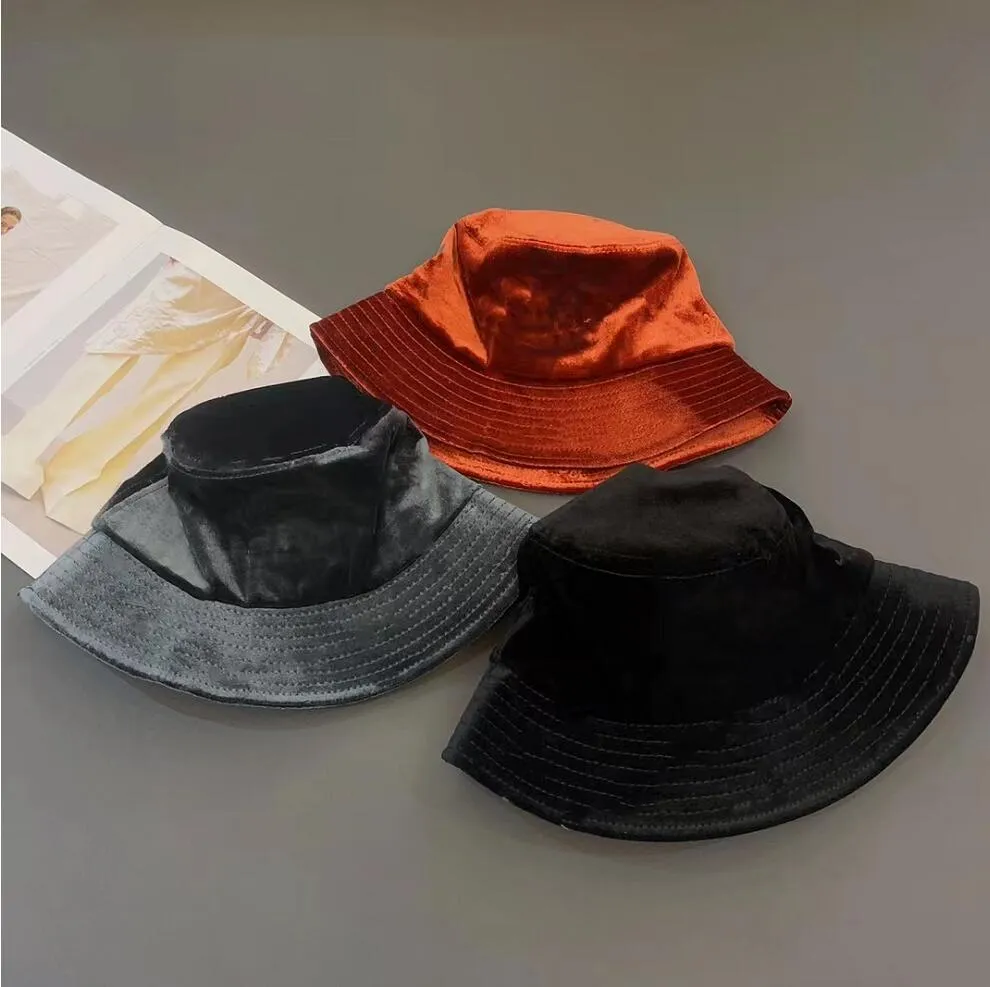 Chapeaux de pêcheur en velours côtelé rétro brodés, marée classique, unisexe, casquette à bord avare, cadeau de noël, accessoires pour couples, mode loisirs, chapeau de créateur