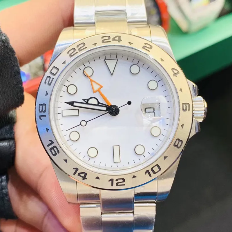 Zegarek męski zegarek automatyczny mechaniczny 40mm modny biznesowy zegarek na rękę Montre De Luxe dla mężczyzn