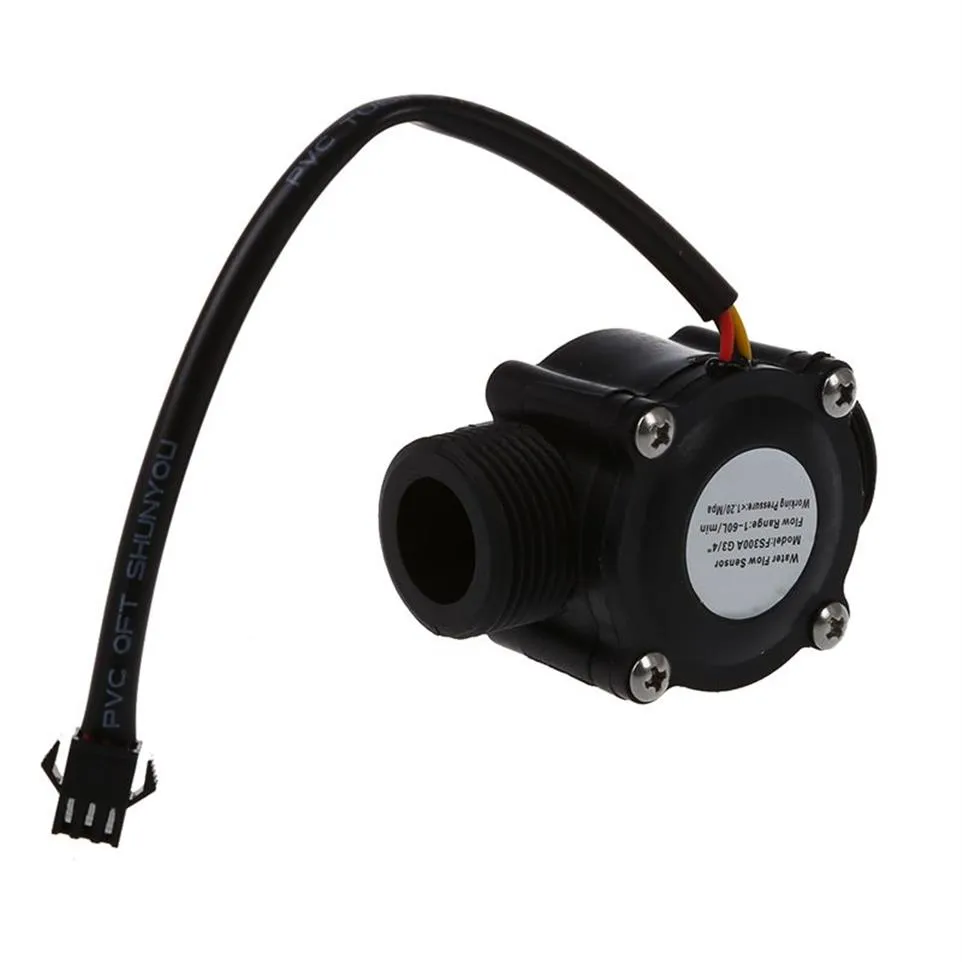 Flow Sensors 1 60L Min DC 5 24V Hall Effect Water Sensor Counter Meter
