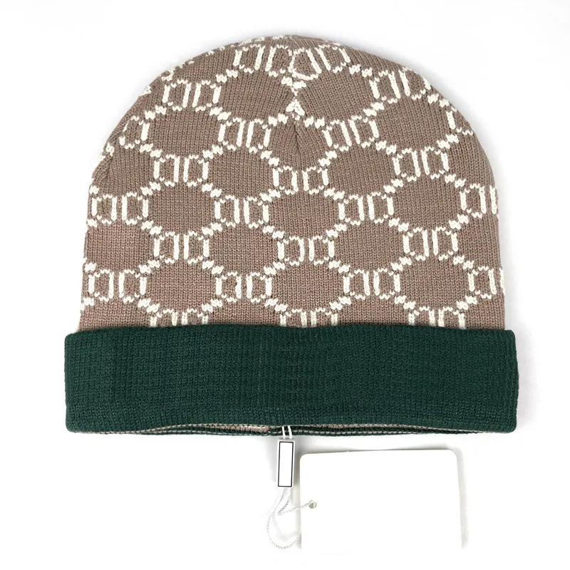 2022 Luxury Beanies Designer Winter Bean Men Women Fashion Design Knit Hats Fall Woolen Cap Letter Jacquard Unisex Warm Skull Hat281h