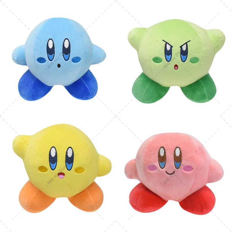 Doldurulmuş Peluş Hayvanlar Yeni 4 Stil Anime Kawaii Sevimli Yıldız Kirby Peluche Kaliteli Karikatür Oyuncakları Çocuklar İçin Harika Noel Doğum Günü Hediyesi Y2210