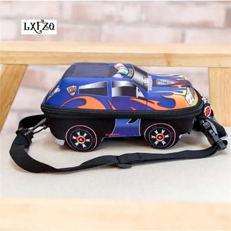 Рюкзаки Lxfzq Mochila Escolar Menino 3D Car Детеные школьные сумки для мальчиков Прекрасные рюкзаки для малышей Детские рюкзак 221020