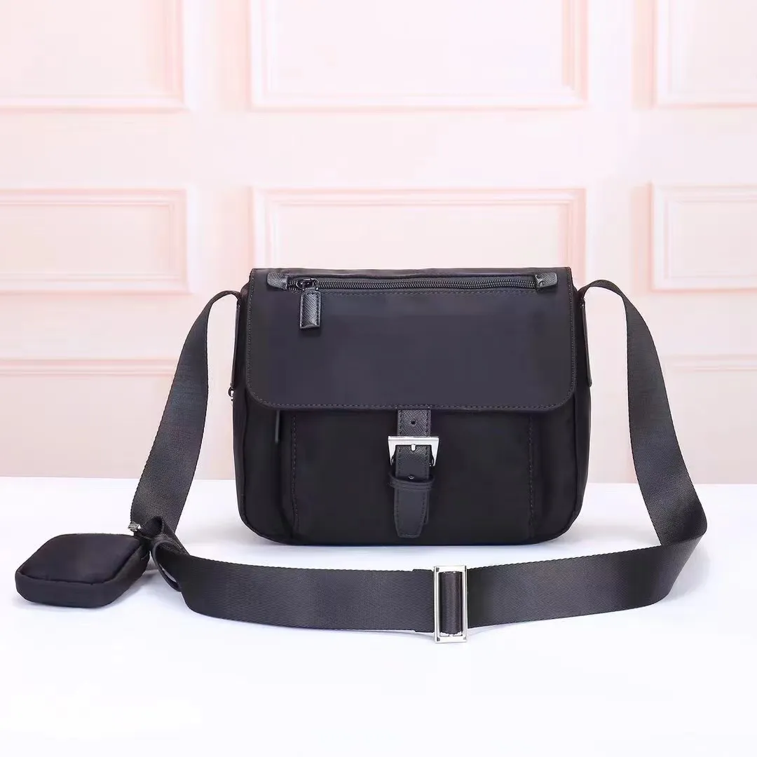 tasarımcı crossbody çanta erkekler çanta moda postacı çantası klasik el çantası tuval omuz paraşüt kumaşı adam çanta kamera çanta Toptan