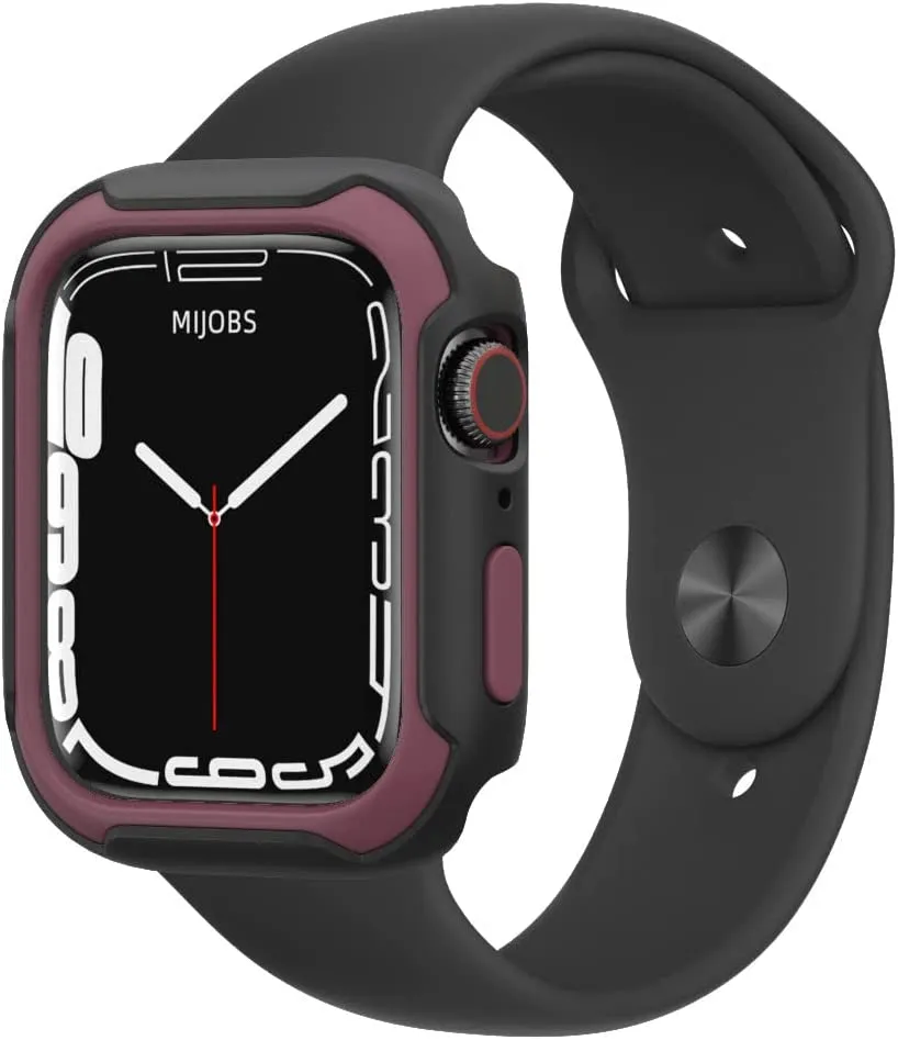 Pour les couvertures de protection à double couleur Apple Watch PC TPU IWATCH COUVERS avec protecteur d'écran compatible avec 40/41 mm 44/45 mm