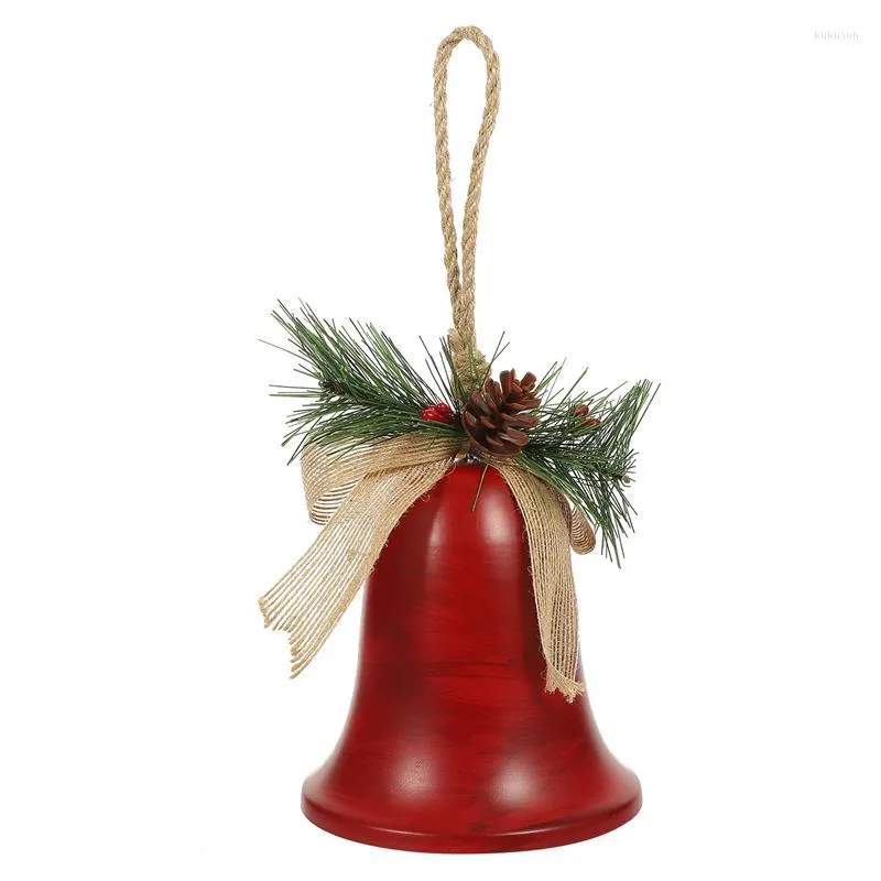 Fournitures de fête De Noël En Métal Jingle Bell Décoration Pendentif Arbre De Noël DIY Artisanat Décor Ornement