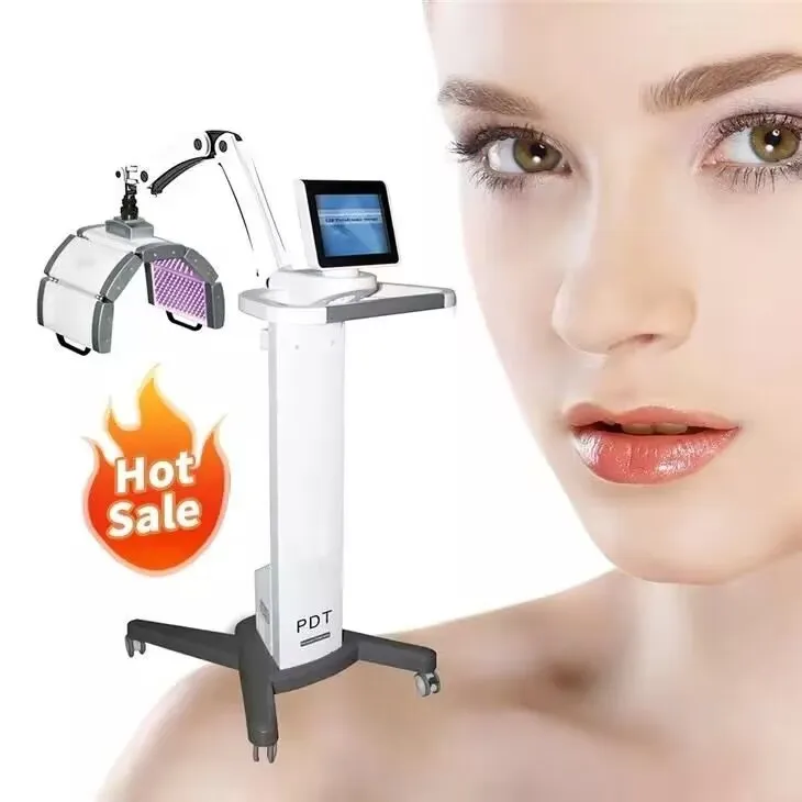 CE FDA PDT LED Photodynamic Physical Therapy Laser Machine For Facial ...