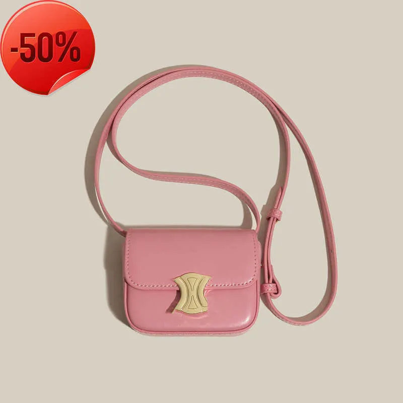 Designer Bags Triumphal Arch Mini Tofu Bag Womens Leather Small Square French Stick One Shoulder Messenger Zero Purse Factory Direct Sale Low price