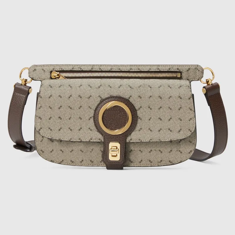 Erkekler bel çanta adam tasarımcı crossbody göğüs çantaları omuz çantaları kadın çanta küçük çanta kaliteli tuval gerçek deri çift harfli altın donanım cüzdanları 718154