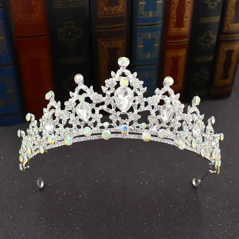Corone Barocche Da Sposa Corona Da Regina Di Lusso Con Cristalli E Per Capelli Da Matrimonio