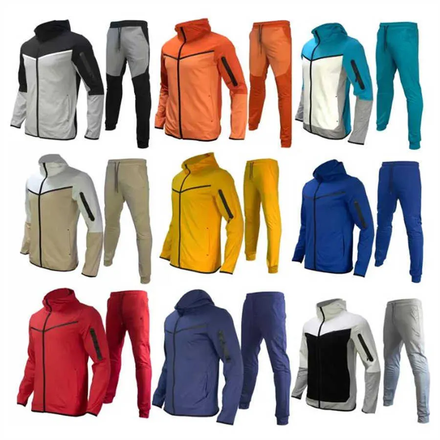 thick Tech Fleece tracksuit Mens Sports sportswear Pants Hoodies Jackets Space Cotton Trousers Womens Bottoms joggers Man Running jacket UDCO
