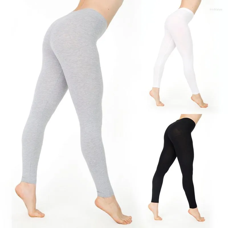 Women's Leggings Fashion Women Dames Slanke Skinny Shapewear Pants Fitness Legging stretch Hoge taille broek Zwart grijs Wit