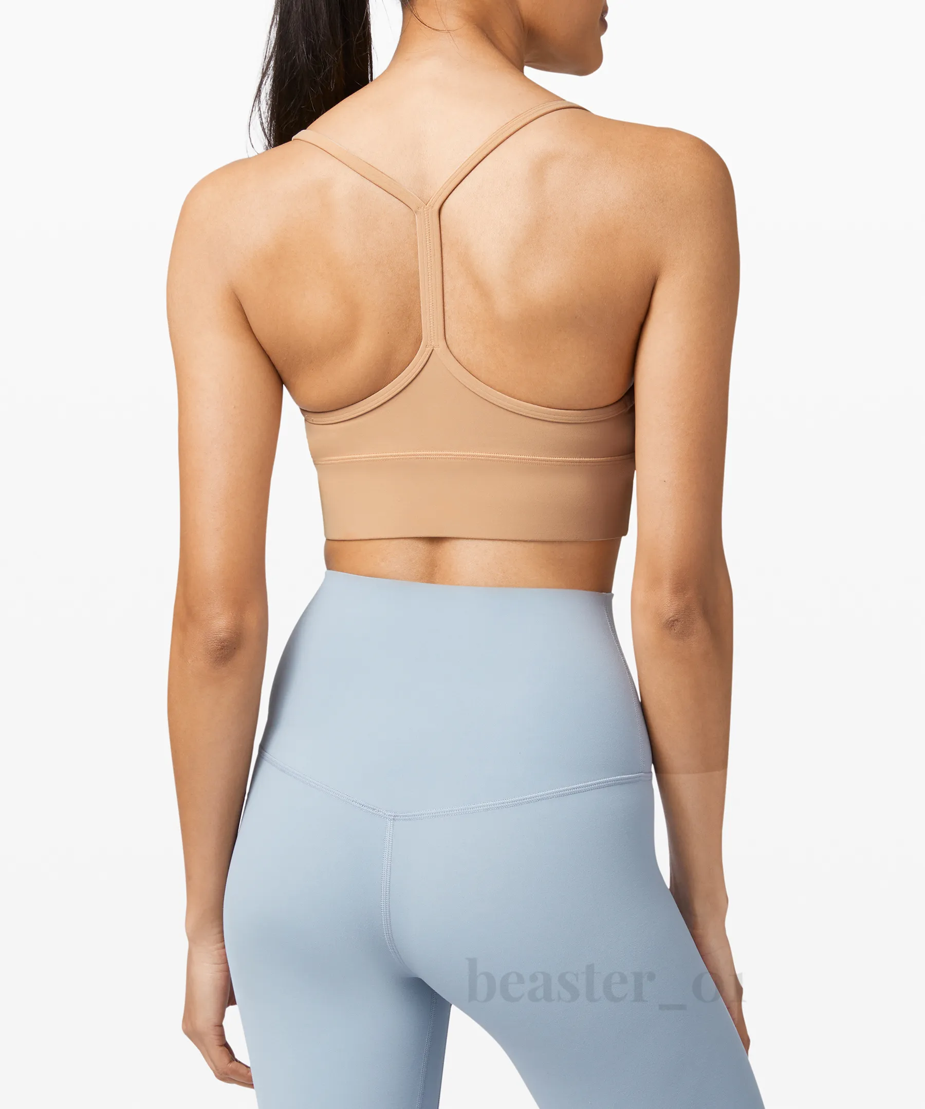 Y Yoga soutiens-gorge femmes sous-vêtements de sport ponçage double face ceinture fine ajustée réservoirs sexy beau gilet arrière fronde porter soutien-gorge Und1714