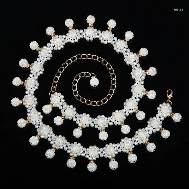 Stage Wear Design Belly Dance Accessories Pearl Bubble Beads Waist Chain For Dancer Or Dress Decoration Belt