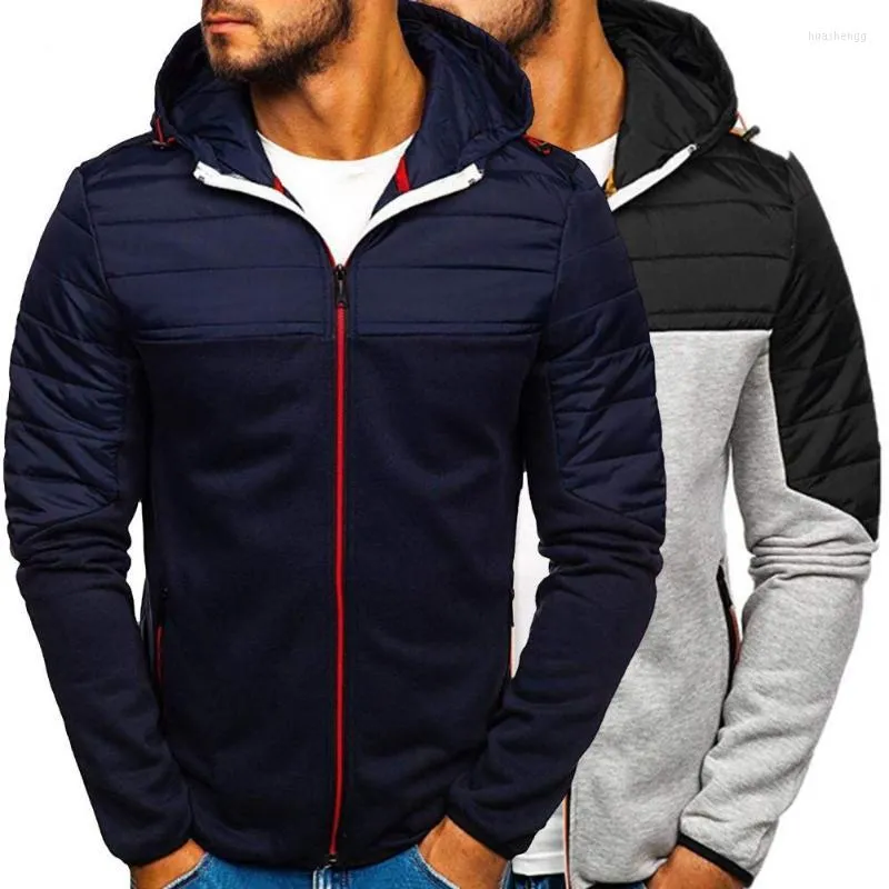 Jackets masculinos masculinos com sobretudo elegante etono de inverno zíper para o desgaste diário Windbreaker