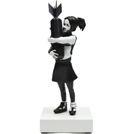 Banksy Bomb Hugger Statue - Modern Art Figurine, Resin
