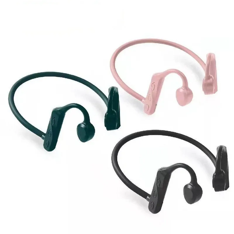 Écouteurs à Conduction osseuse sans fil 5.0 Bluetooth bandeau casque étanche sport réduction du bruit écouteur pour noël