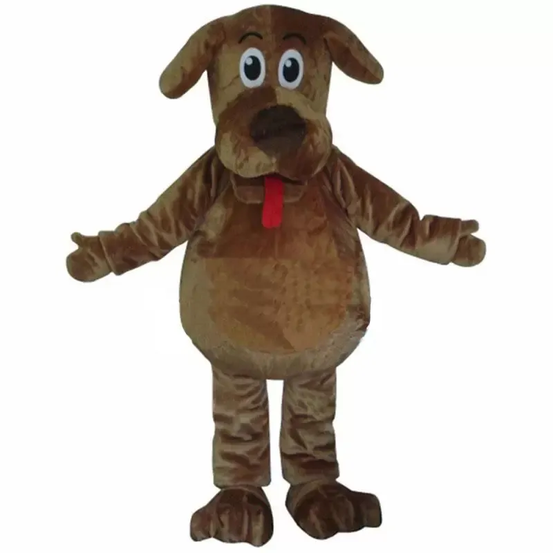 2022 Costume de mascote de desenho animado O mascote de cachorro trajes