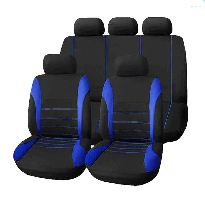 Car Seat Covers 2022 9pcs/Set Cover Comfortable Dustproof Protectors Pad Universal Full For Vehicle Cars