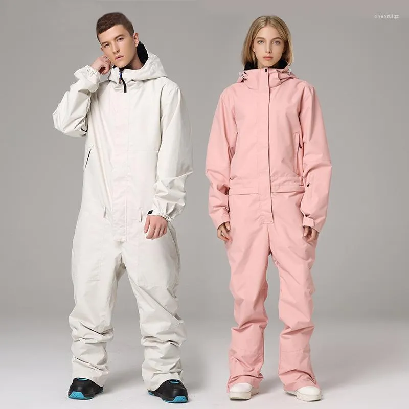 Jackets de esqui no traje de esqui no macacão de snowboard masculino para caminhadas ao ar livre conjunto de inverno feminino forro de roupas macacão à prova d'água à prova d'água