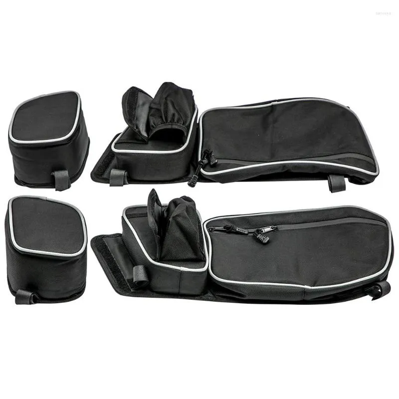 All Terrain Wheels 2Pcs Left & Right Front Side Door Storage Bags W/ Knee Pad For Can Am Maverick X3 2022-2022