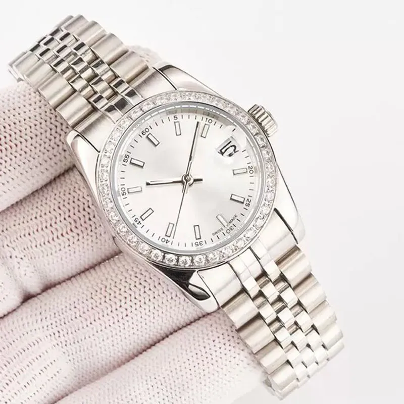 Titta på Womens Automatic Diamond Auto Date Watches 904l Rostfritt stål Montre Luxe 36 41mm Vattenbeständig Luminous Svo Imitation286Z