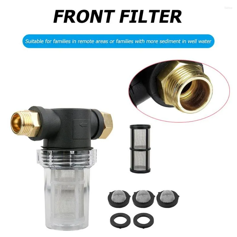 Car Washer 40 Mesh Screen Garden Hose Inlet Filter For Pressure Inline