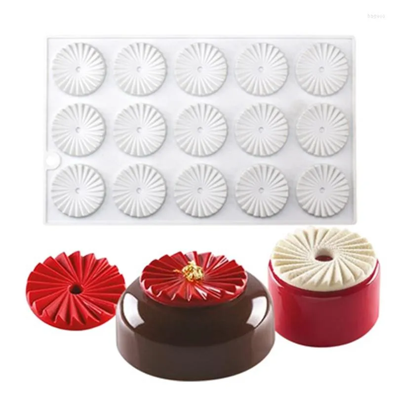 Baking Moulds Silicone Fondant Molds Exquisite Fold Origami Shape Handmade DIY Candle Resin Crafts Cake Decorating Tools For Durable