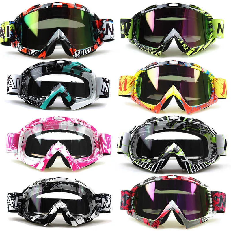 Ski-bril Nieuw 31 kleuren Brand Goggs Big masker Glazen ingeblazen vrouwen Snow Snowboard brillen Anti-Sand Winddichte Breathab L221022