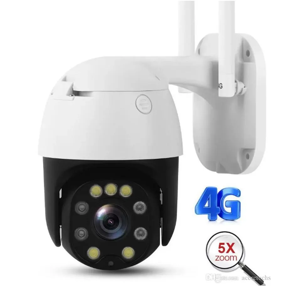 PTZ Wireless IP Camera 1080P HD 5X Optical Digital Zoom AI Human Detect Wifi Camera Outdoor H 265 P2P Audio 5MP Home Security CCTV299Q