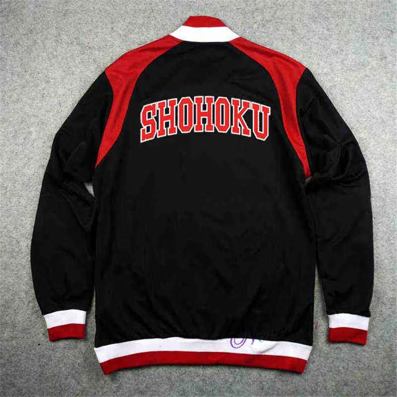 SLAM DUNK 韓国 AECA Coach Jacket Shohoku Basketball Jacket - Rukawa and Sakuragi Slam Dunk