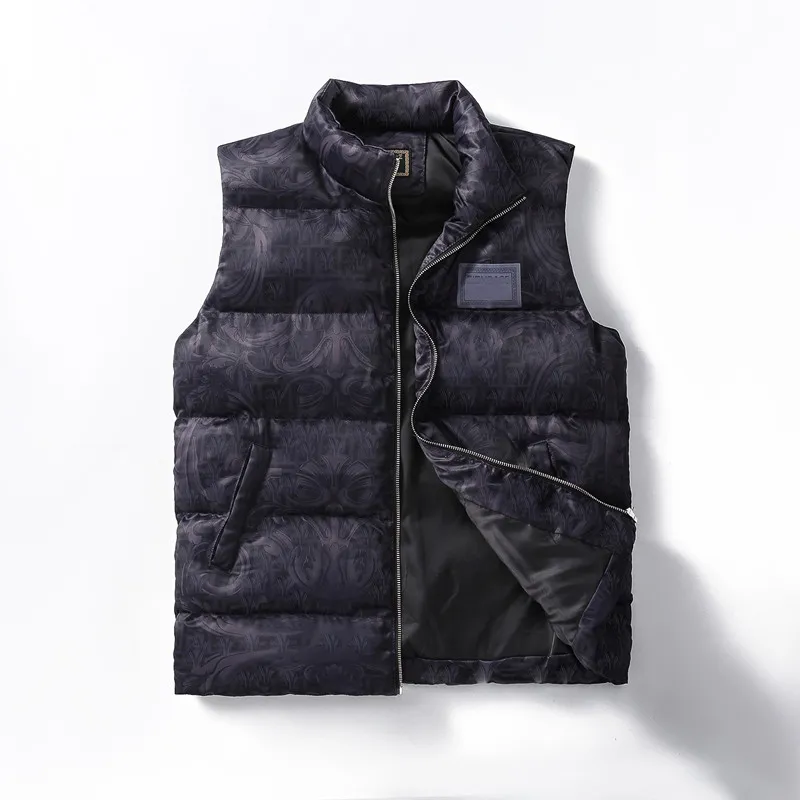 남자 다운 코트 겨울 더 복어 재킷 의류 외부웨어 조끼 탑 디자이너 파카 남자 재킷 문자 꽃 고급 스트리트웨어 유니니스 렉스 코트 S-3XL 크기