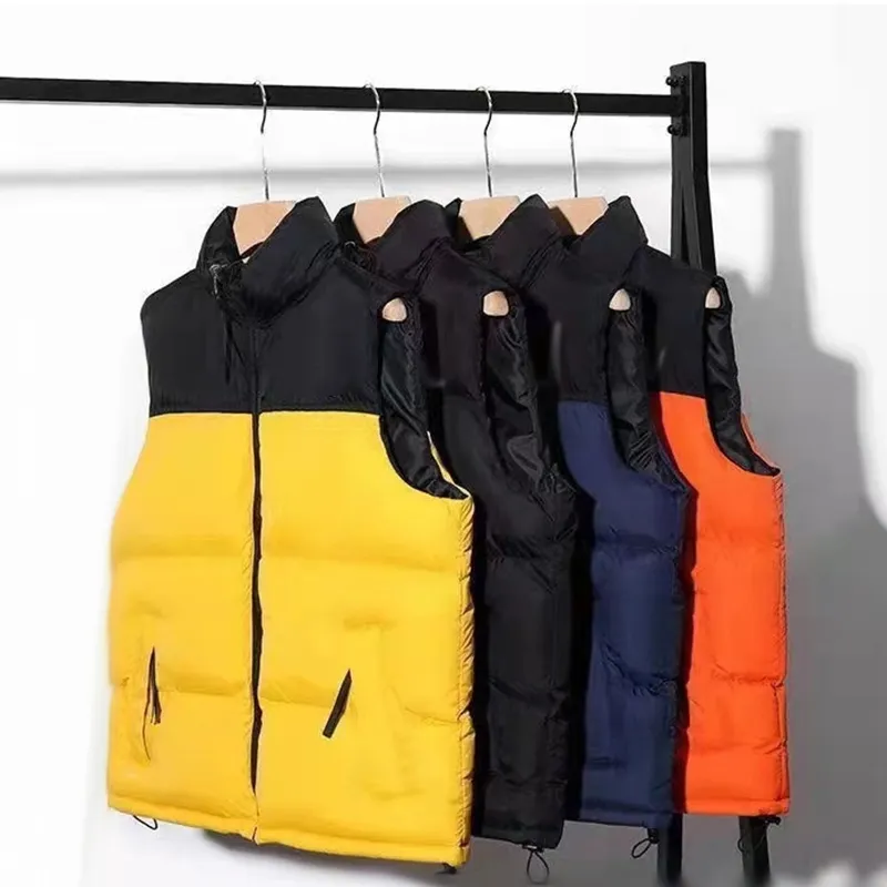 Jaqueta de inverno masculina Down Street Coletes casuais para casal Stylist Down Outerwear tamanho S-2XL