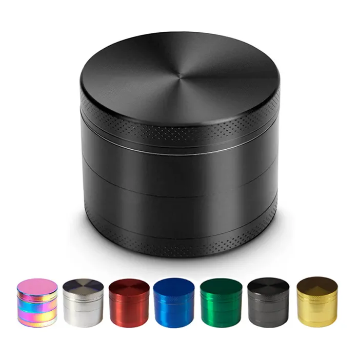 Sharpstone tobacco grinder smoking metal herbal crusher zinc alloy 4 parts 40mm 50mm 55mm 63mm filter net dry herb grinders