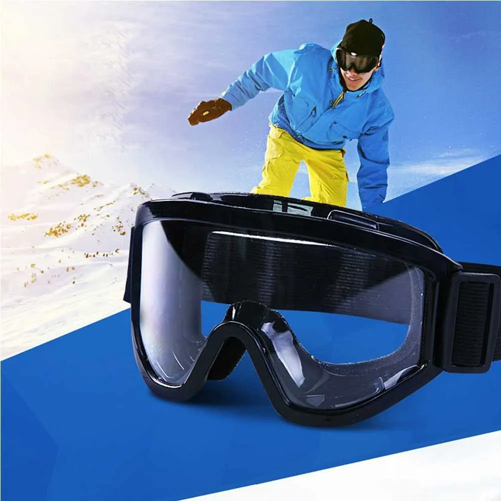 スキーゴーグル女性男性ゴグスノーボードサイクリングメガネ冬のための軍事戦術ゴグ