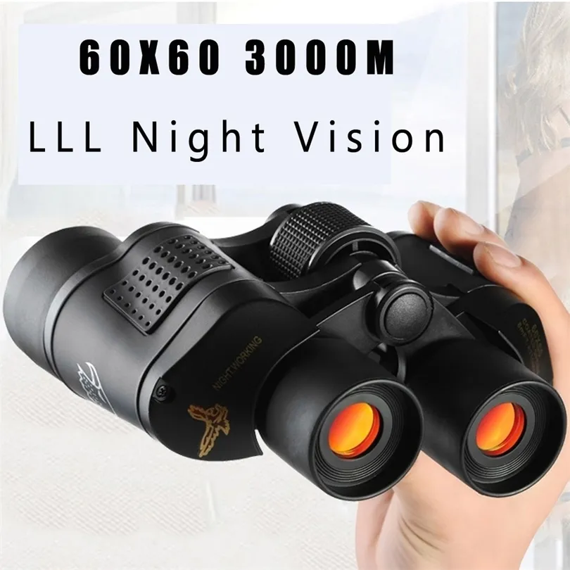 Telescopes 60x60 3000M HD Professional Hunting Binoculars Telescope Night Vision for Hiking Travel Field Work Forestry Fire Protection 221022