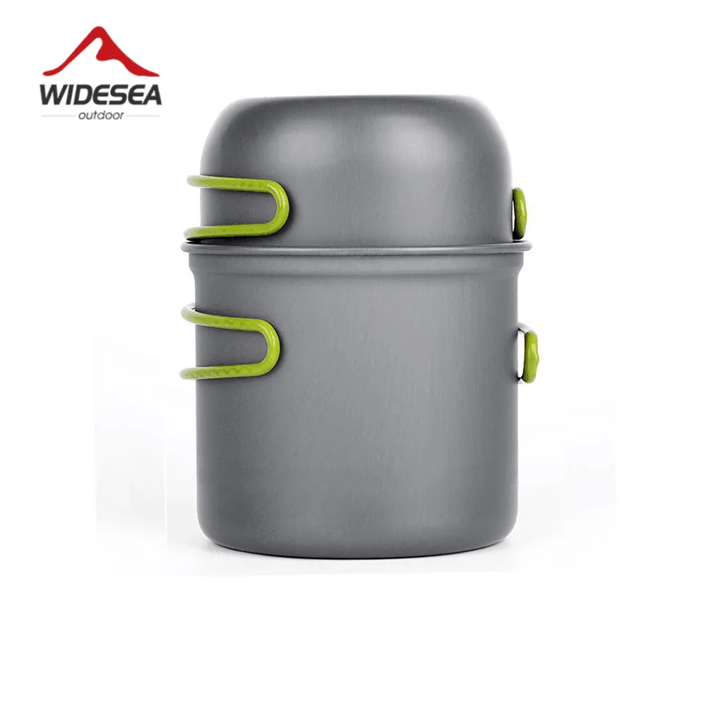 معسكر المطبخ Midsidea Ultralight Champing Officils Outdoor Pwater Pware Pot مجموعة المشي لمسافات طويلة سفر الأطباق السياحية الإمدادات 221021