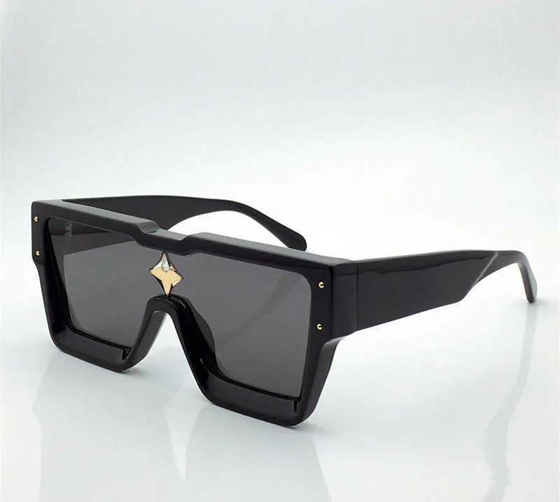 Zonnebril Mannen Cycloon Zonnebril Z1547 Vintage Frame Rhomboid Diamond Bril Avant-garde Unieke Stijl Topkwaliteit